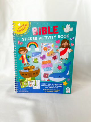 Bible Sticker Jesus Interactive Activity Book