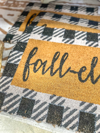 Fall-elujah Coir Doormat
