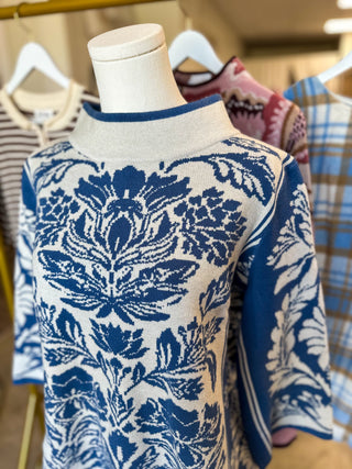 The Blue Willow Knit Sweater