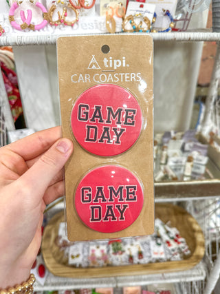 Gameday Coasters Red & Black
