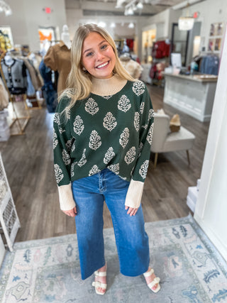 The Softest Season Hunter Green Sweater