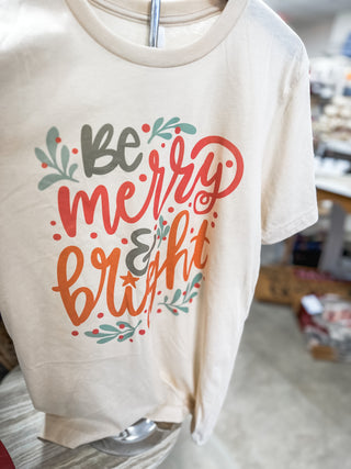 Be Merry & Bright Graphic Tee Shortsleeve