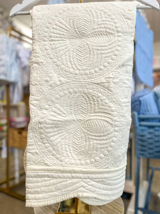 Cream Baby Quilt