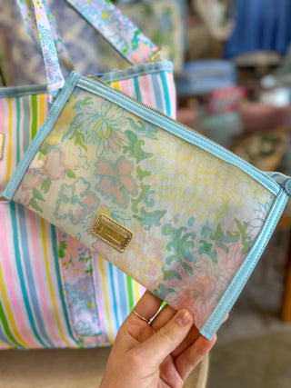 Lily Garden Stripe Cooler Bag