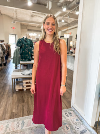 Star of The Show Cherry Midi Dress
