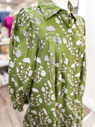 The Sweet Fern Blossom Mini Dress