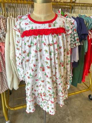 Baby Loren Christmas Dress