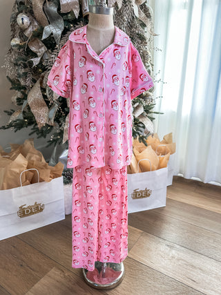 Girl's Candy Cane Cutie PJ Set