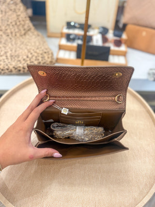 Bronze ES Brynleigh Clutch Crossbody | Caroline Hill