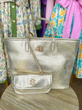 Gold EC Sheffield Tote | Caroline Hill
