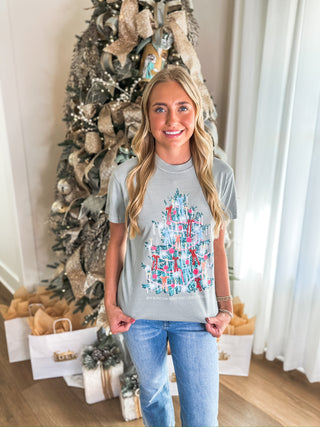 Christmas Tinsel Tree/Rocking Around the Christmas Tee