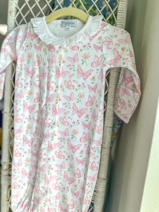 Butterflies Print Converter Gown