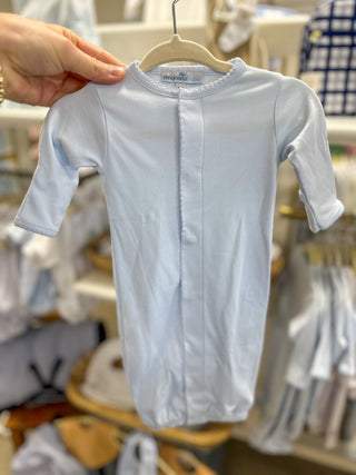 Baby Boy Layette Essential Blue Converter Gown