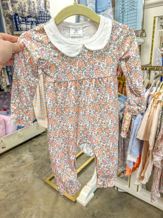 Ila's Fall Floral Romper