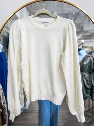 Ivory Every Lady Needs Long Sleeve Top