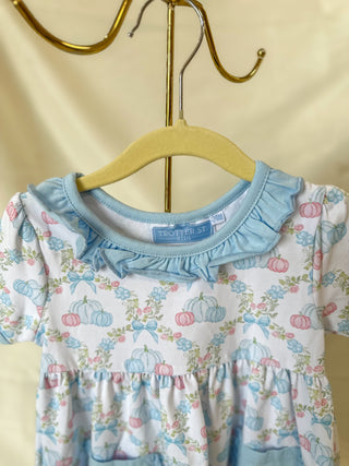 The Perfect Pumpkin and Florals Dress