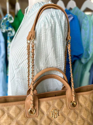Melissa Natural Tote Bag- Caroline Hill