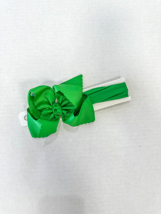 Emerald XL Headband Bow