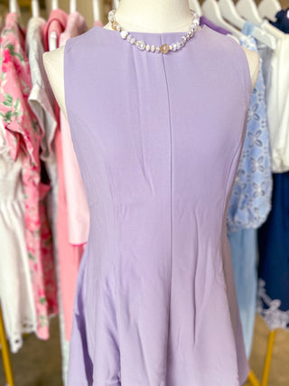 Lavender Dreams Sleeveless Mini Dress