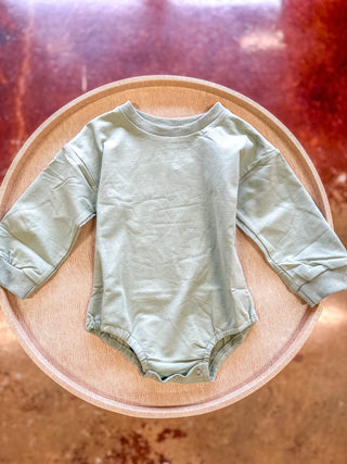Green The Sweetest in A Sweatshirt Bubble