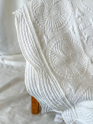 Cream Baby Quilt