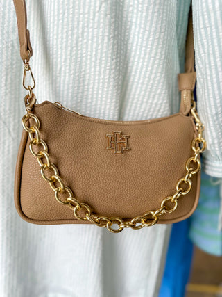Taupe Joan Crossbody | Caroline Hill
