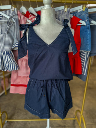 The Navy Weekend Away Shorts Set