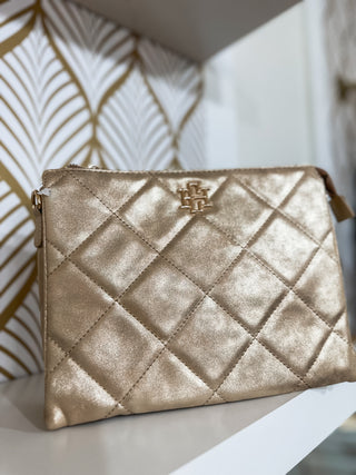 Gold Shimmer Ariana Large Diamond Crossbody