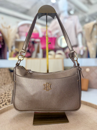 Paxton Bronze Crossbody W/ Pockets- Caroline Hill