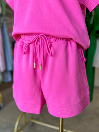 Pink Becca Shorts Set