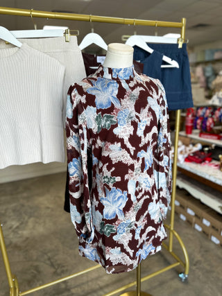 The Camille Floral Mini Dress