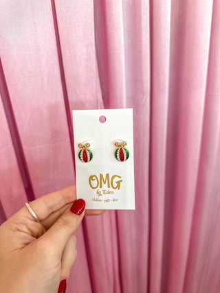Ornament Stud Earrings