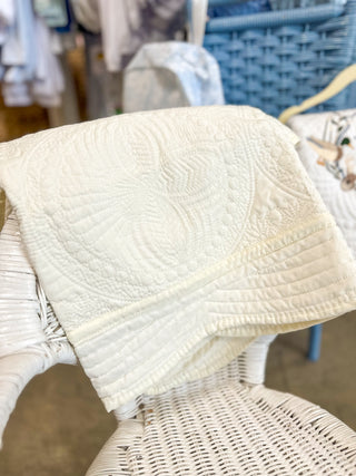 Cream Baby Quilt