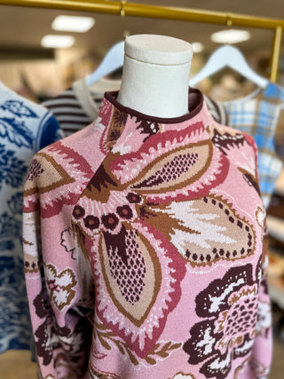 Blush & Bloom Knit Sweater