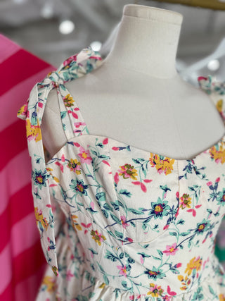Pink Petal Party Tiered Maxi Dress
