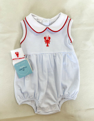 Lil' Snappers Embroidered Baby Socks