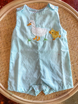 Ducking Applique Sunsuit