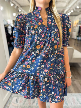 The Poppy Lane Babydoll Mini Dress