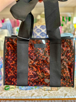Tortoiseshell Bow Jelly Tote Bag | Case-Mate