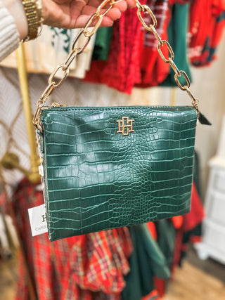 Hunter Green Ariana Wild & Chic Crossbody