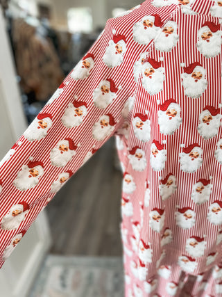 Red Annie Vintage Santa Long Sleeve/Pajama Pants Set