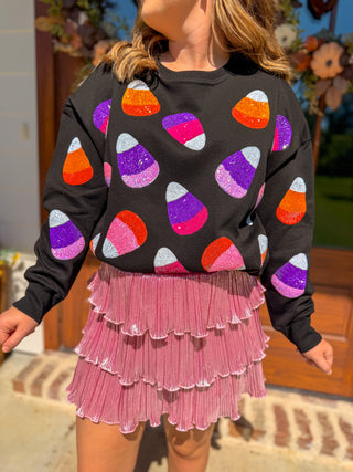Candy Corn Queen Sweatshirt