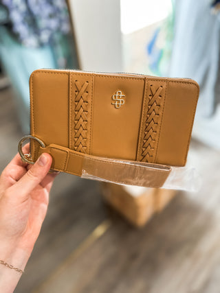 Coco Carry-All Braided Wristlet