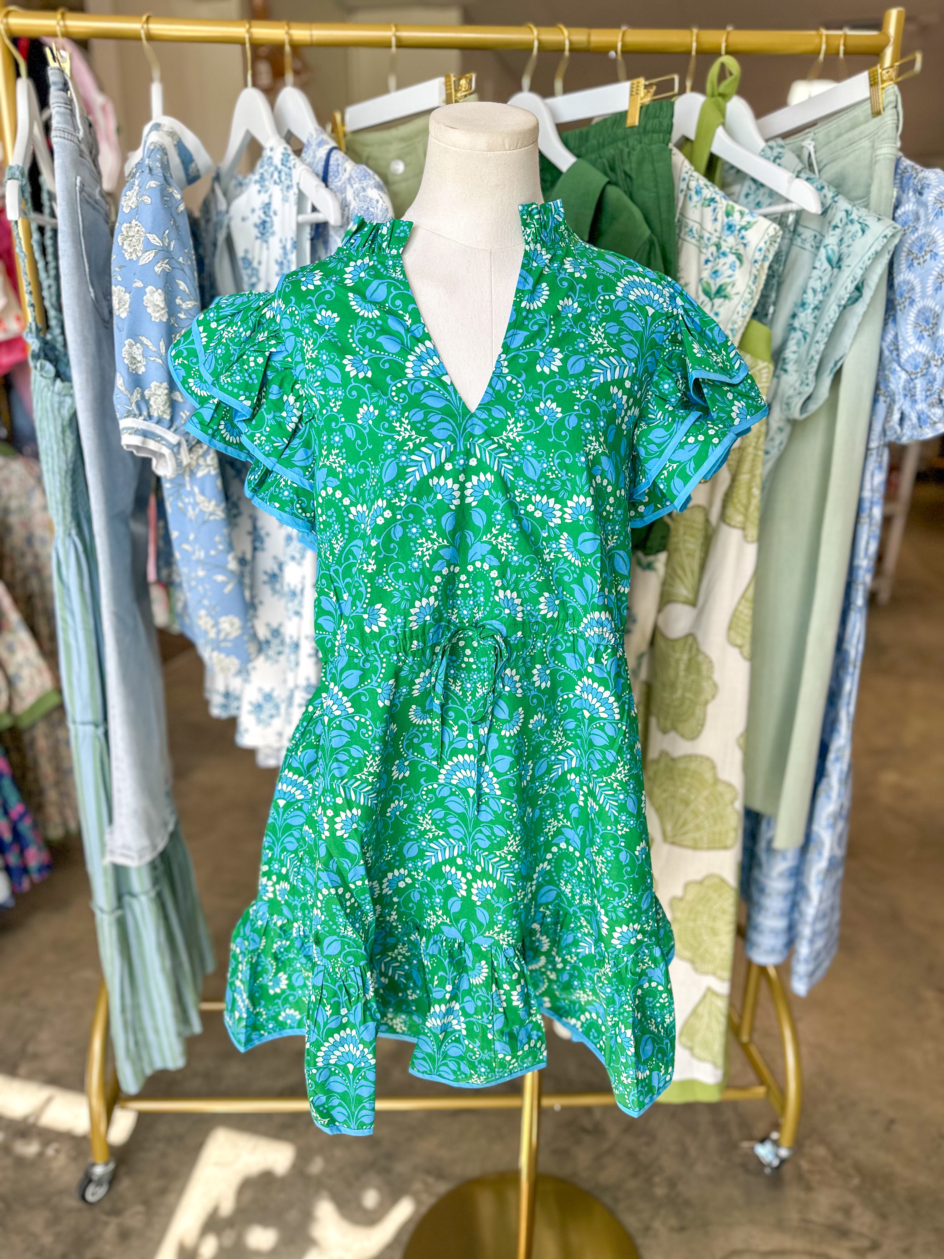 kelly green shift dress Women's In Her Spare Time Dress, Green