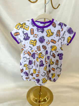 Purple & Gold Future Draft Picks Boy Bubble