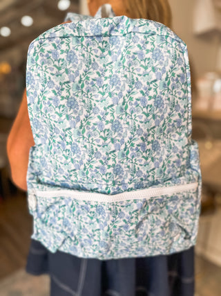 TRVL Hamptons Floral Backpacker