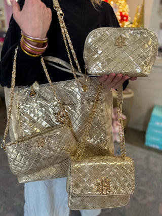 Ibiza Champagne Pop Pouch- Caroline Hill