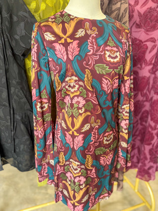Groovy Fall Moment Mini Dress