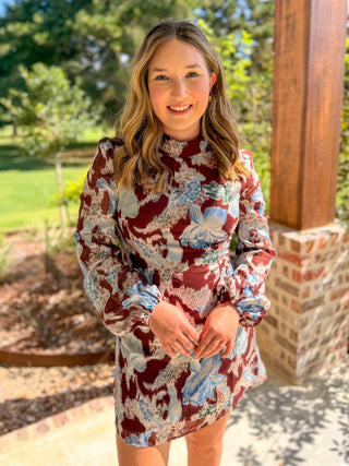 The Camille Floral Mini Dress