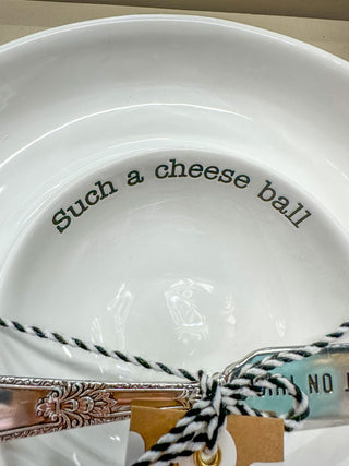 Cheese Ball Dish Set